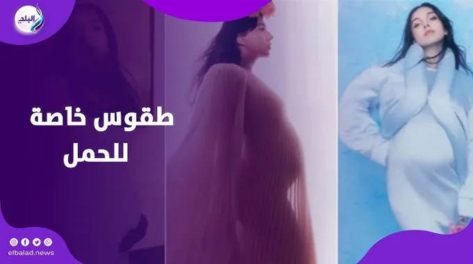 سلمى أبو ضيف وجدل الحمل على السوشيال ميديا