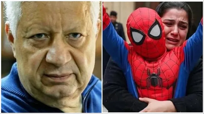 مرتضى منصور يلتقي طفل دمنهور لدعمه